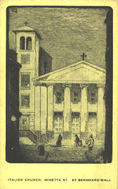 Italian Church, Minetta Street
